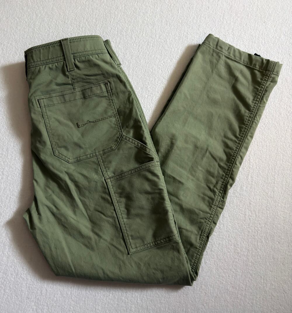 Ariat Olive Utility Wide-Leg Work Pants
